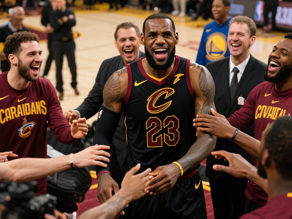 科学揭秘:哪位球员的情感天赋最出众? 再来看篮球领域,勒布朗·詹姆斯同样是一个